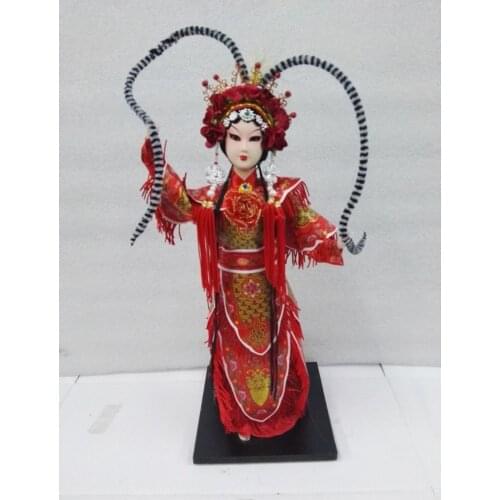 Oriental princess doll Chinese ancient statue dual Yang