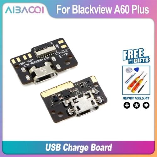 AiBaoQi Brand New USB Charge Board Charging Port Board Parts For Blackview A60 Plus/A80 Plus Phone