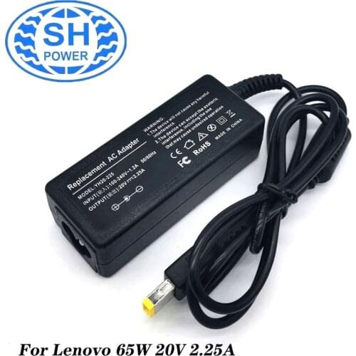Laptop Ac Adapter Charger 20V 2.25A 45W for Lenovo Thinkpad ADLX45NLC3 ADLX45NDC3A ADLX45NCC3A 0C19880 59370508 ADLX45NL