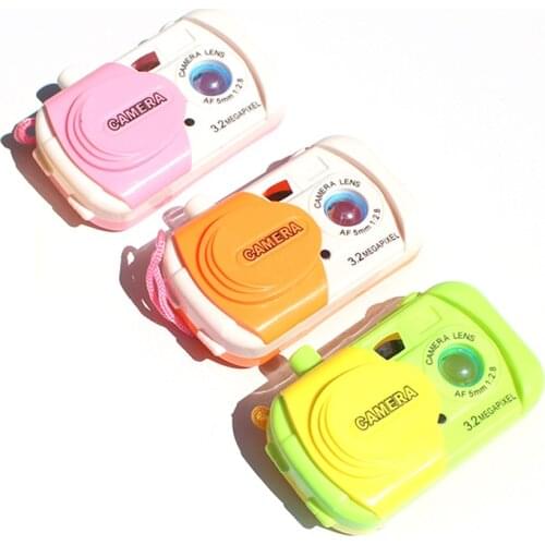 1pcs Simulation Mini Camera Plastic Toys Children Educational Toys Projection Camera Girls Boys Toys Birthday Gift