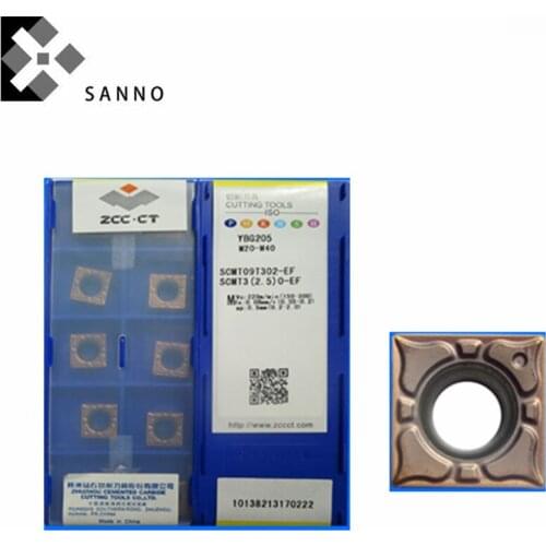 Free shipping! Inexpensive and hot sale turning tools 10pcs/lots YBG205 SCMT09T302-EF cnc carbide turning inserts