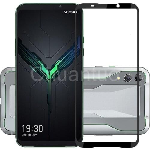 2.5D 9H Premium Tempered Glass Full Coverage Screen Protector Protective Film for Xiaomi Black Shark 2 6.39