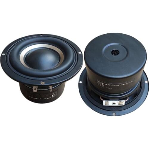 1Pcs 4/8ohm 40W 4Inch HIFI Subwoofer Portable Audio bookshelf Midrange Bass Speakers Multimedia Loudspeaker Home Theater