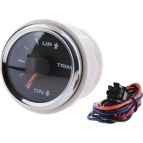 52mm Marine Boat Outboard Engine Trim Tilt Gauge 9-32V UP-DN Port Side