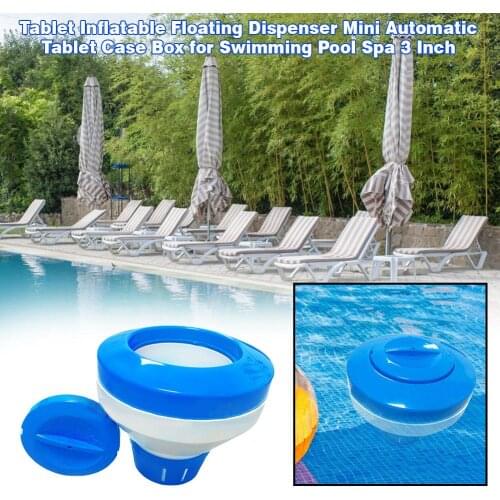 7 Inch Pool Spa Chlorine Bromine Chemical Tablet Tab Floater Dispenser Automatic Dispensing Tool For 3inch Chlorine Tablet