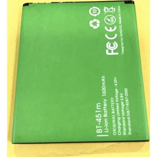 1600mAh Battery for Leagoo Lead6/Lead 6 BT-451m/BT451M Batteries + track code