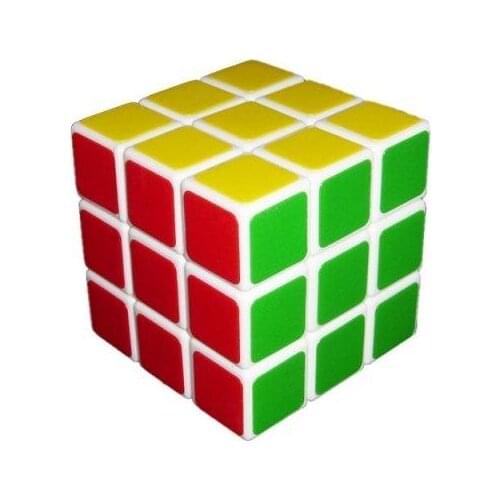 White Fangshi Shuang Ren 3x3x3 Cube Puzzle