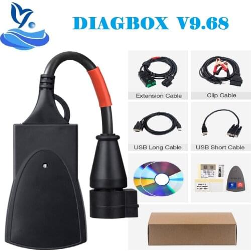 PP2000 Full Chip Diagbox V9.68 for Peugeot Diagnostic Scanner Citroen Diagnostic Tool