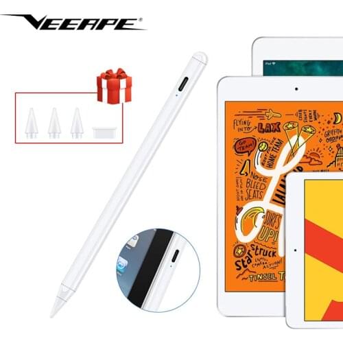 For iPad Pencil 7th 8th with Palm Rejection,Active Stylus Pen for Apple Pencil 2 1 iPad Pro 11 12.9 2020 2018 2019 Air 3 4 mini5