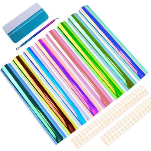 FOSHIO Styling Tools Kit DIY Adhesive Craft Glossy Lettering Film Permanent Vinyl Sticker Design Cup Glass Car Clothes Decal
