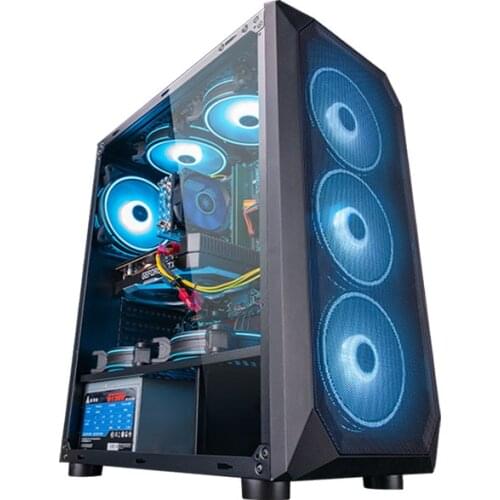 Intel Xeon E5-2650 12G 16G Ram 500G SSD Computer DIY Desktop Gaming PC