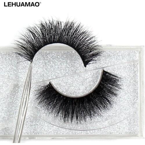 LEHUAMAO Mink Lashes 3D Mink Fake eyelashes Long Lasting Lashes Natural Lightweight Mink Eyelashes dramatic Eye Makeup A09