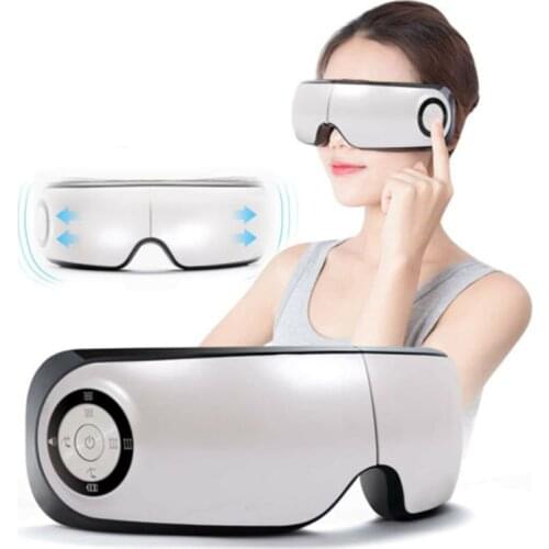 Electric Bluetooth Airbag Vibration Eye Massager Hot Compress Rechargeable Massager Therapy Wrinkle Fatigue Relieve Eyecare Gift