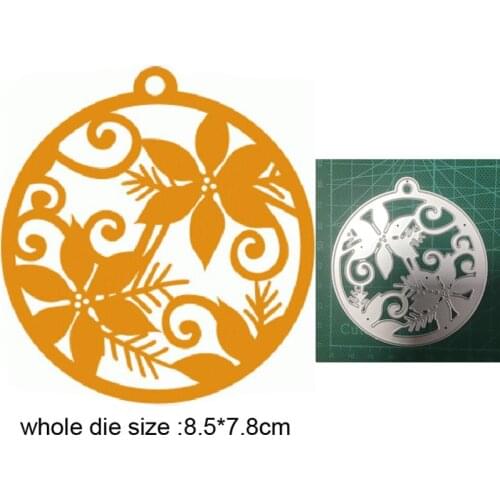 Metal cutting dies cut die mold Flower Christmas Ornament decoration Scrapbook paper craft knife mould blade punch stencils dies