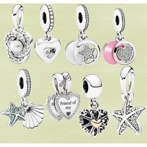 2021 New High-quality 925 Sterling Silver Fashion Pendant, a Variety of Cute Pendants Bring a New Experience, DIY Pendants