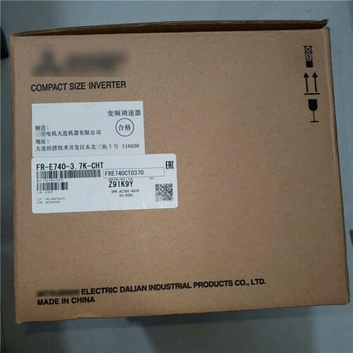 New Original FR-E740-3.7K-CHT Inverter 3 Phase 400V 3.7KW FR-E740-3.7K
