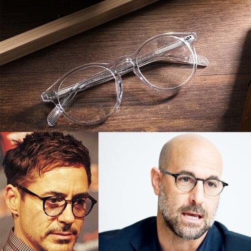 OV5241 retro Glasses Frames Women Men Top Quality Round Vintage Optical Prescription myopia reading eyeGlasses