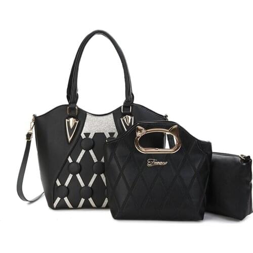 Pinksugao 3PCS Purse Luxury Handbags Women Bags Designer Purses And Handbags Crossbody Bag For Women 2021 Fashion Shoulder Bag