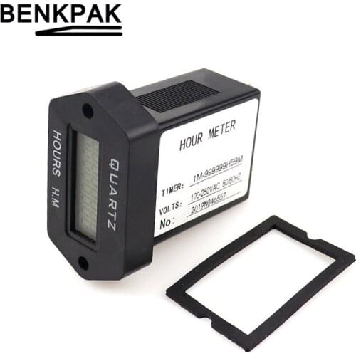 Industrial Digital Display Electronic Timer Accumulating Time Counter 100V-250VAC