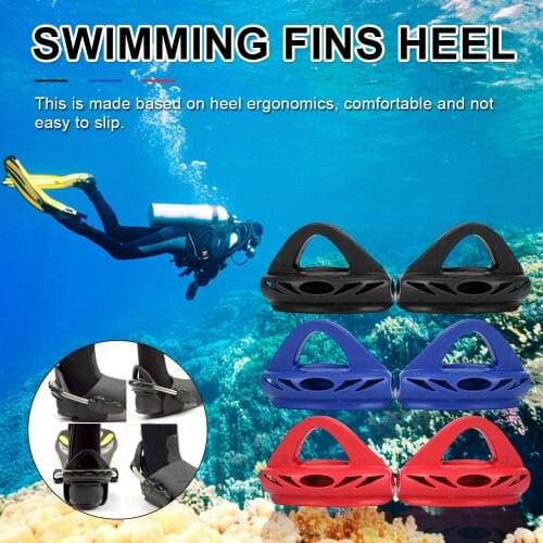 New KEEP DIVING Quick Release Buckles Spring Heel Strap Shoe Lace Heel Strap For Swim Fin Scuba Diving Swimming Fins Diving Belt