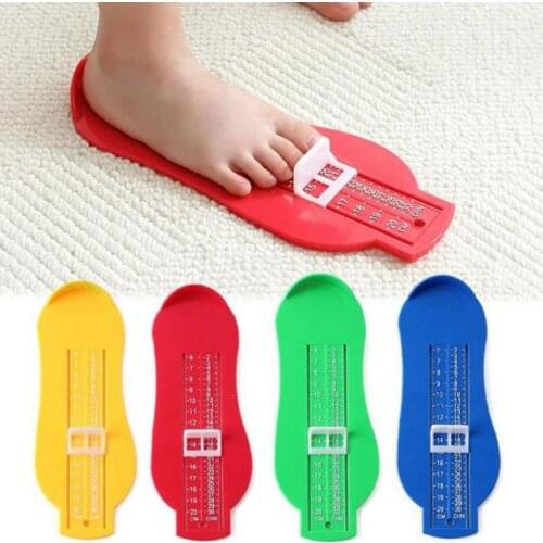 Souvenirs Foot Shoe Size Measure Gauge Tool Device Measuring Ruler Novelty Footprint Makers Fun Funny Gadgets Birthday Gift Baby