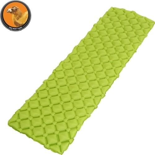 Tpu ultra-light outdoor inflatable mat moisture proof mat single automatic inflatable cushion camping