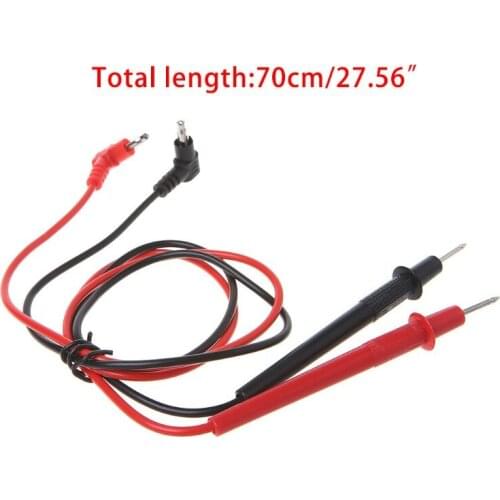 Universal Probe Test Leads Pin For Digital Multimeter Meter Needle Tip Multi Meter Tester Lead Probe Wire Pen Cable 10A New