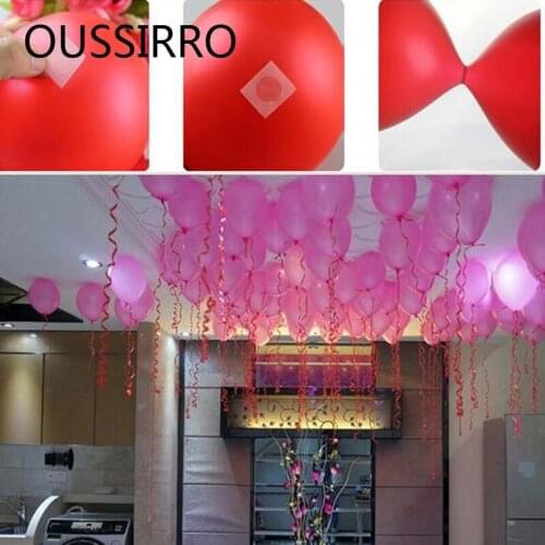 2PCS/Lot Balloons Glue Point Foil Balloon Fix Ggum Air Balls Inflatable Toys Wedding Party Birthday Ddecorantion Supplies