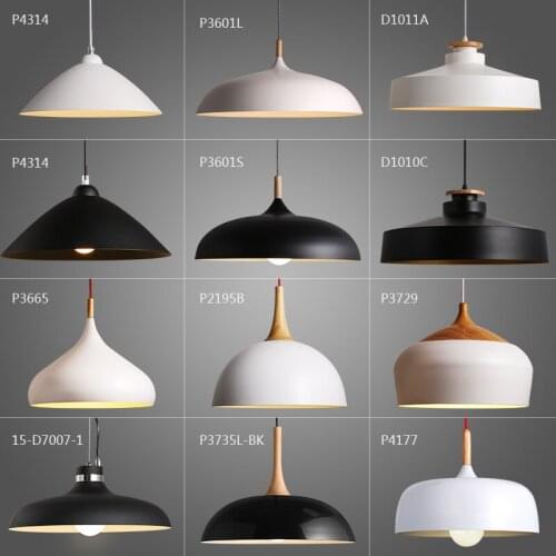 Japan luminaria hanglamp iron restaurant Home Decoration E27 Light Fixture luminaria pendente