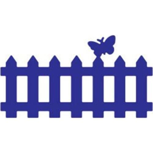 YLCD678 Fence Metal Cutting Dies For Scrapbooking Stencils DIY Album Paper Cards Decoration Embossing Folder Die Cutter Mold