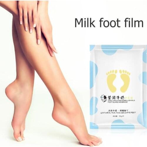 1pair Exfoliating Foot Mask Pedicure Socks Exfoliation Dead Skin Removal Moisturizing Whitening Hand Mask Hands Foot Care Tools
