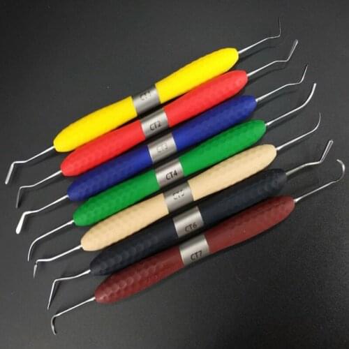 1pc Special Steel Dental Resin Filled Repair Equipment Double-edge Blade Resin Shaping Dental Restorations Instrument