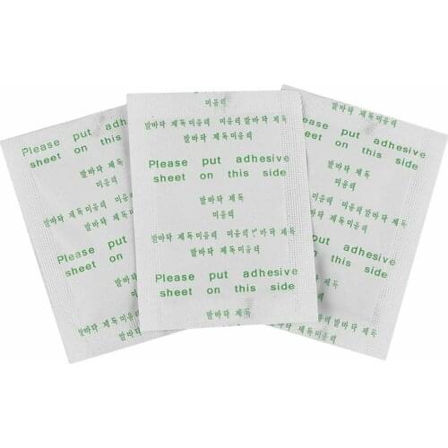 Bamboo Vinegar Foot Stickers Body Detox Foot Stickers Adult Health Foot Stickers 10Pcs/20Pcs Bag Foot Stickers