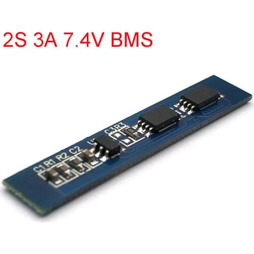 2S 3A Li-ion Lithium Battery 7.4v 8.4V 18650 Charger Protection Board bms pcm for li-ion lipo battery cell pack