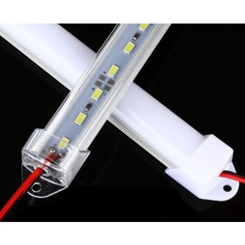5Pcs/lot 20CM/30CM/50CM SMD 5630 12V LED Kitchen Under Cabinet Strip Lights Rigid Hard Bars Closet Tube Lamp