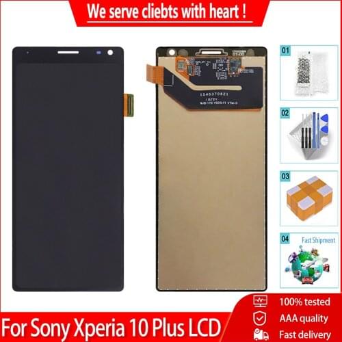 6.5" AAA Quality For Sony Xperia 10 Plus LCD Display Touch Screen Digitizer Replacement For Sony Xperia X10 Plus LCD Screen