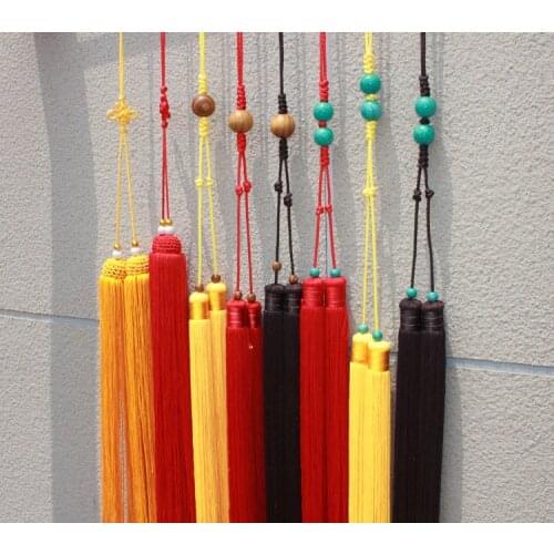 90cm Meters, 100cm Meters,105cm Meters tai chi sword tassel/ice sword ear handwork martial arts sword tassel