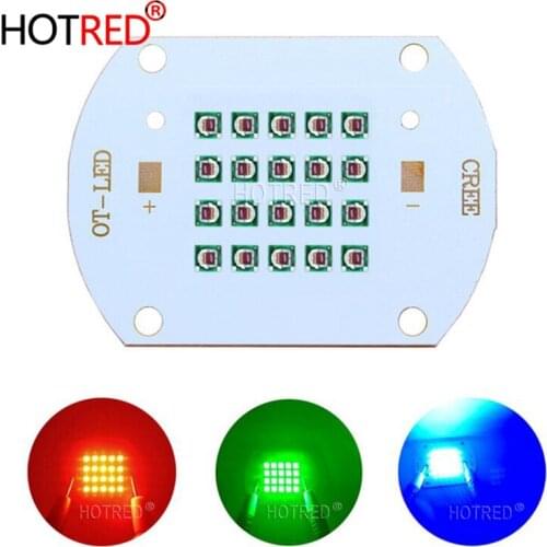 Original CREE XPE XP-E 50W 60W LED light Chip Red Green Blue SMD COB Integrated LED lamp Chip For Floodlight Spotlight Bulb