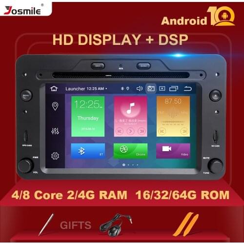 DSP 4GB 64G AutoRadio 2 din Android 10 Car DVD For Alfa Romeo 159 Brera Spider Sportwagon Multimedia Navigation Stereo Head Unit