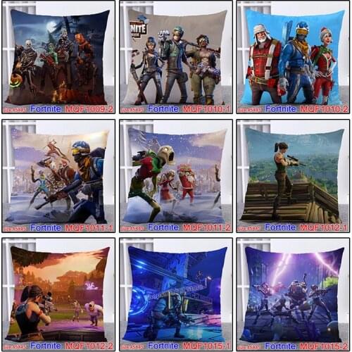 Fortnites pillowcase Fortress Night Pillow cover Game Cartoon figure Sofa Cushion cover pillow cases home decor fall decoration