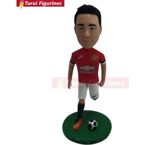 Soccer Bobble Head Personalized Soccer Cake Topper Soccer Personalized Gift Soccer Boyfriend Gift Soccer Christmas Gift Soccer B