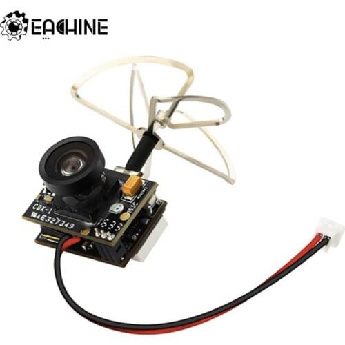 Eachine TX02 Super Mini AIO 5.8G 40CH 200mW VTX 600TVL 1/4 Cmos Camera For FPV Multicopter