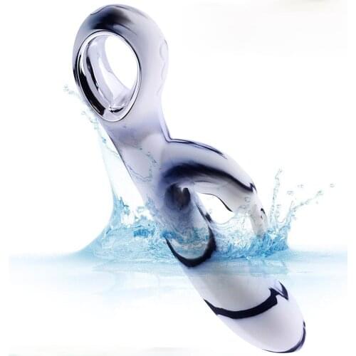 Powerful Rabbit Vibrator Sex Toys G-Spot Clitoris Stimulation Silicone Dildo Vibrator Female Goods for Adults Women
