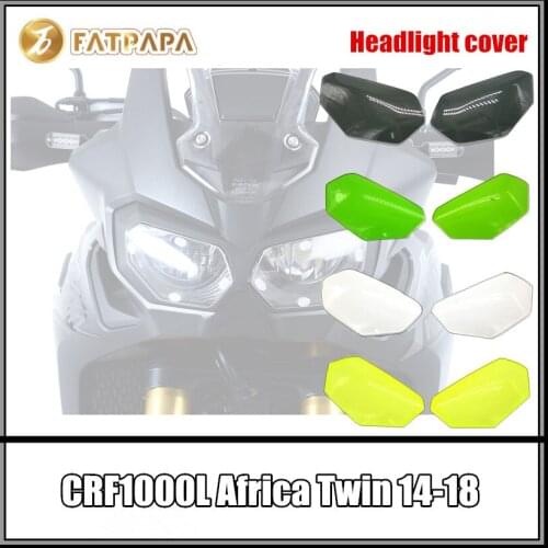 Motorcycle Accessories Headlight Protection Lenses for Honda CRF 1000L CRF1000 L Africa Twins