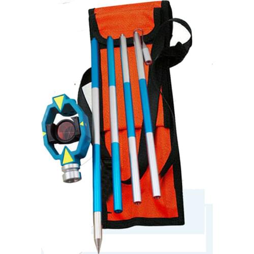 BRAND NEW Mini Prism with 4 Poles For Total Station Prism Constant= 0