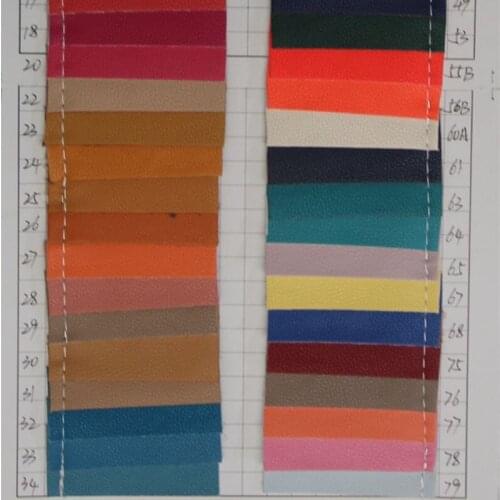 Factory wholesale small embossed PU leather fabric high quality soft artificial leather fabric material