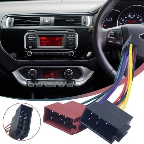 Wire Harness Adapter For Car Radio Connector Adapter Cable Adapte Power Speaker Cable Tail Cable Car Audio Modification Cable
