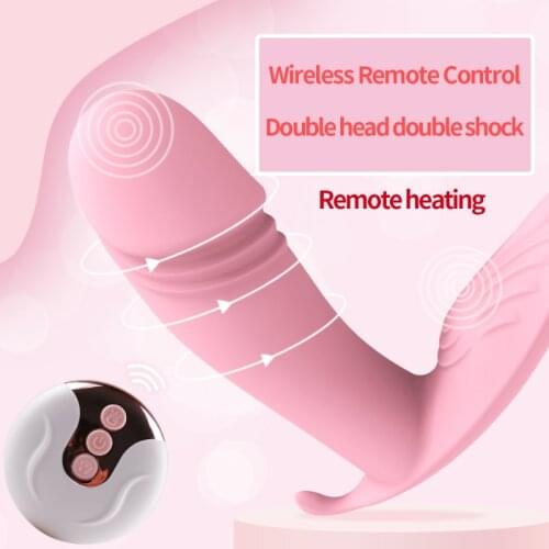 Remote Control heating Vibrators Panties for Women Dildo Vagina Sex Toys Clitoral Stimulator Pussy Plug Female Masturbation Tool