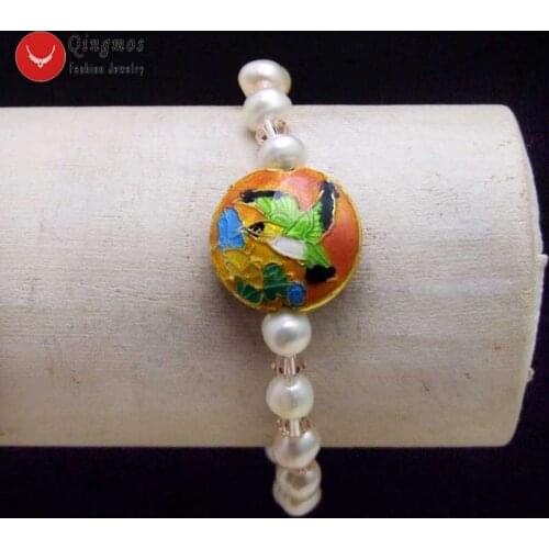 Розовые браслеты Qingmos China At AliExpress