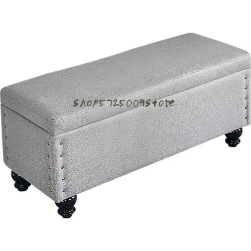 Nordic Shoes Stool Household Entrance Rectangular Storage Stool Clothing Store Entrance Sofa Stool Bench Bench Storage Stool
